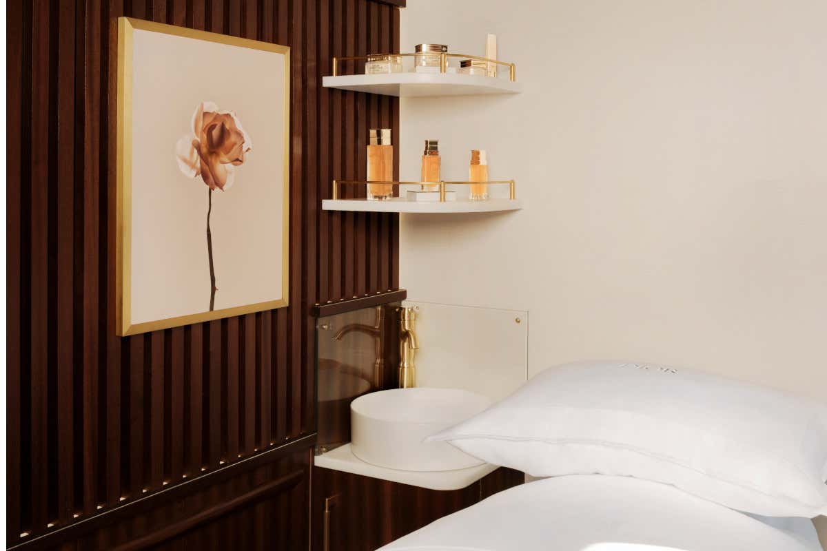 Royal Scotsman, A Belmond Train, Scotland, particolare del vagone con l'area massaggi (foto di  Pierre Mouton) Dior Spa Royal Scotsman: rituali di bellezza tra le Highlands in treno